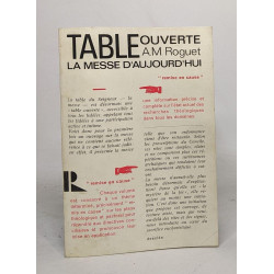 Table ouverte la messe d'aujourd'hui