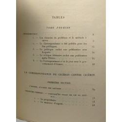 Les secrets de la correspondance de Cicéron - TOME PREMIER et...