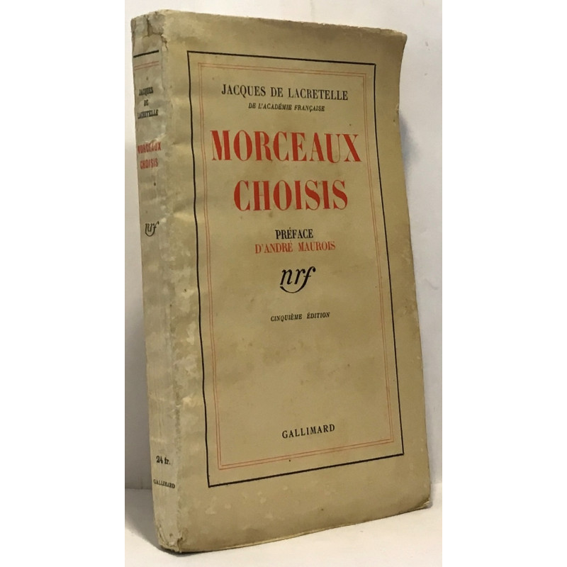Morceaux choisis