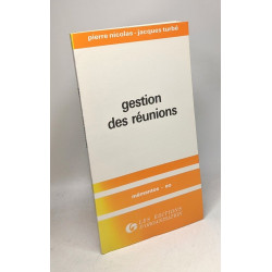 Gestion des réunions - mementos - eo