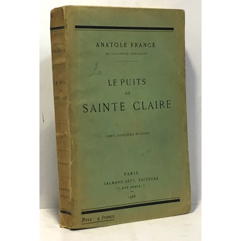 Le puits de Sainte Claire