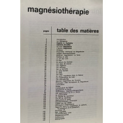 Magnésio thérapie - la vie et action n°79 bis hors série - janvier...