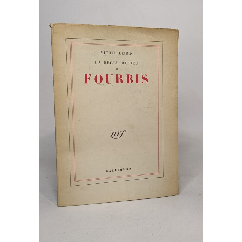 La règle du jeu - II fourbis