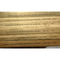 Annales de la Société Royale d'Archéologie - Mémoires rapports et...