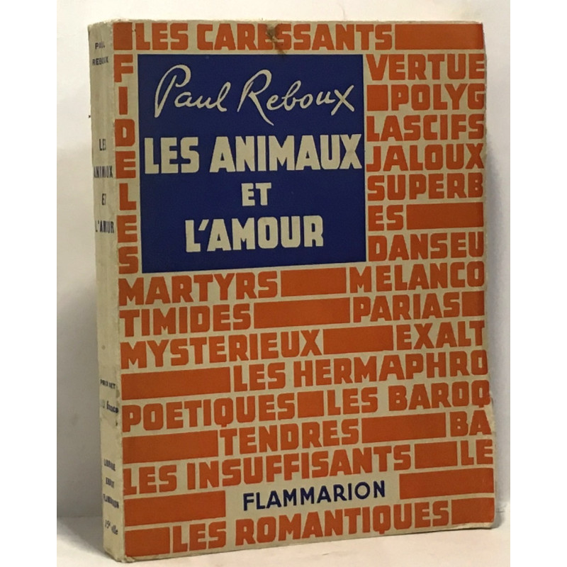 Les animaux et l'amour