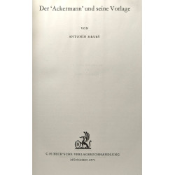 Der Ackermann und seine Vorlage