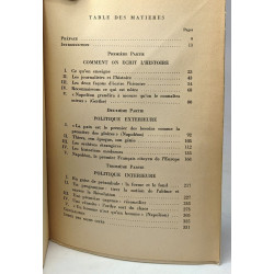 Napoléon et les manuels d'Histoire - préface du Génral Weygand