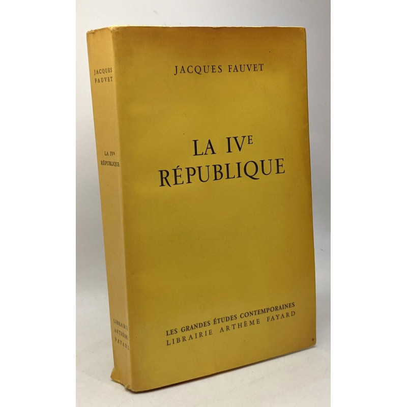 La IVe république