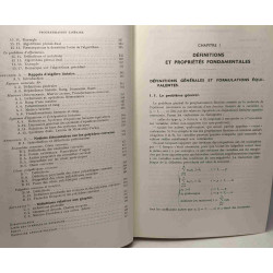 Programmation linéaire
