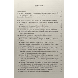 Studia Etymologica Indoeuropaea. Memoriae A. J. Van Windekens Dicata