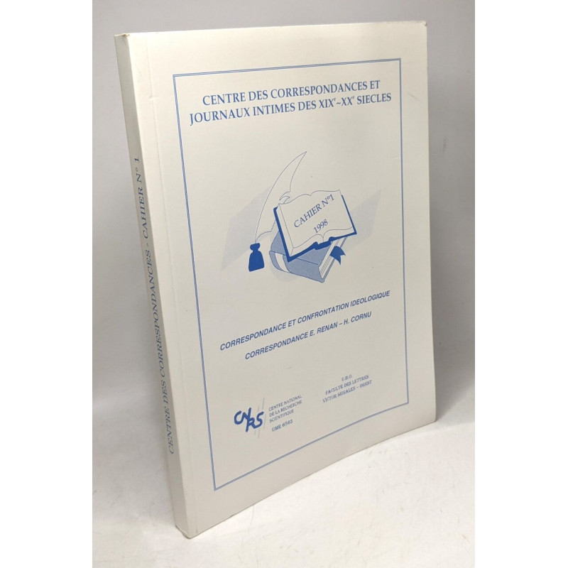 Correspondance et confrontation idéologique - correspondance E....