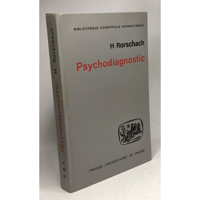 Psychodiagnostic - méthode et résultats d'une expérience...