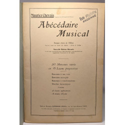 Abécédaire musical - nouvelle édition illustrée - 247 morceaux...