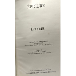 Lettres / Les intégralges de Philo
