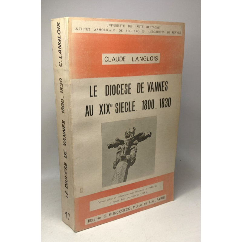 Le diocèse de Vannes au XIXe siècle 1800-1830