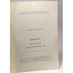 Ephesos: vorläufiger grabungsbericht 1969