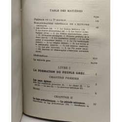 La Grèce et l'Hellénisation du monde antique - coll. Clio -...