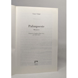Palimpseste. Mémoires
