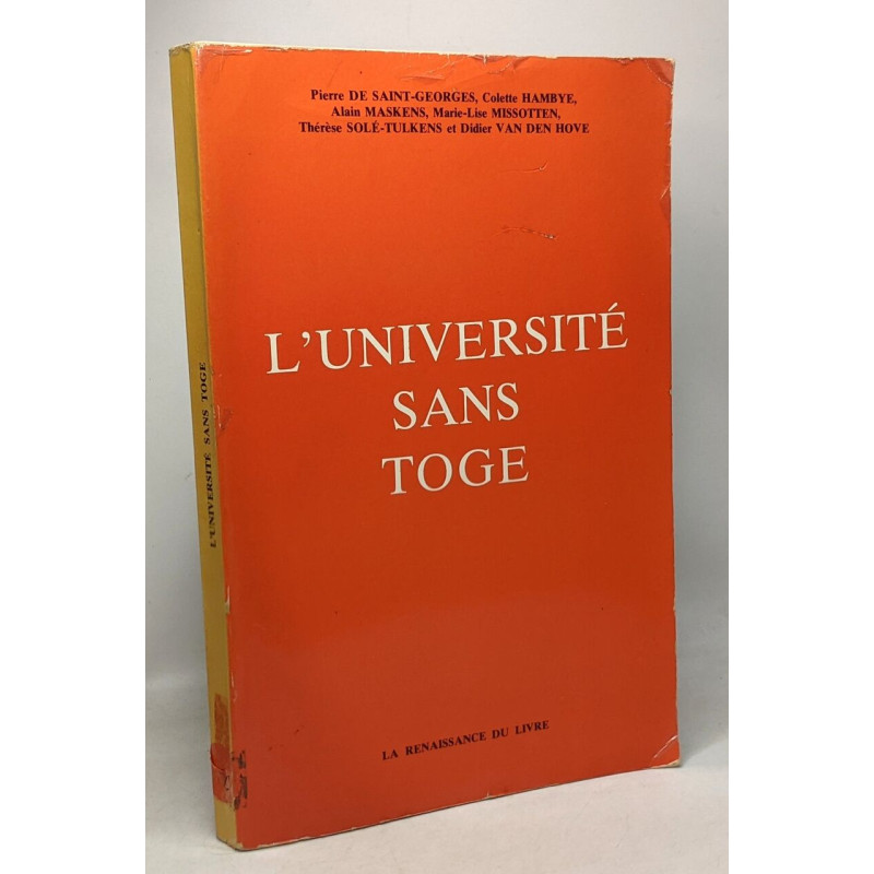 L'université sans toge - des pratiques pédagogiques à l'Université...