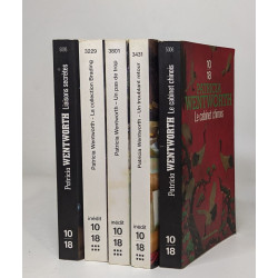 Lot de 5 romans de Patricia Wentworth: Un troublant retour / La...