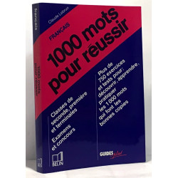 Francais 1000 Mots Pour Reussir