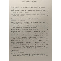 Recherches de philologie et de linguistique - 3e série / Travaux...