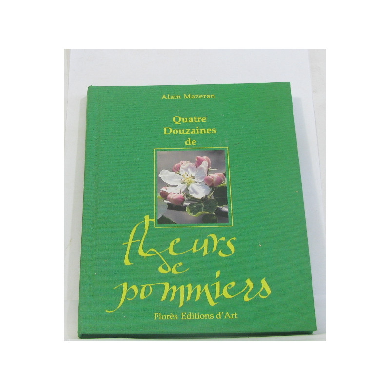 Quatre douzaines de fleurs de pommiers