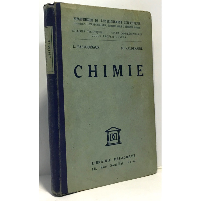 Chimie - écoles pratiques cours professionnels