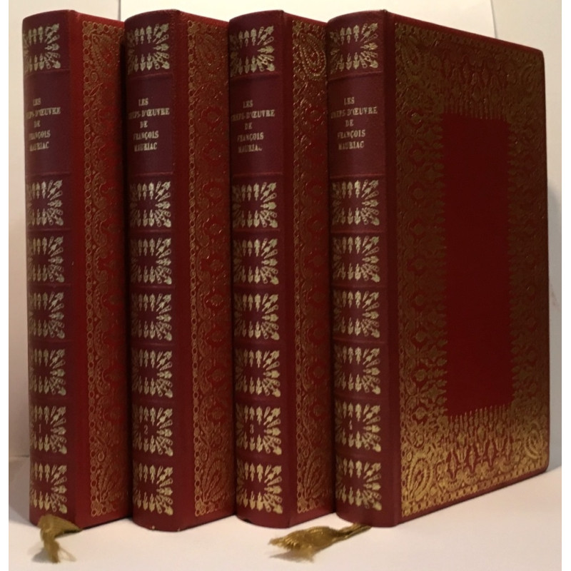 Tomes un à quatre des chefs d'oeuvres de François Mauriac (voir...