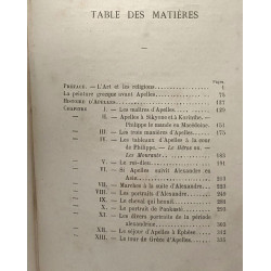 Histoire d'Apelles