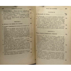 Science et religion dans la philosophie contemporaine - coll....
