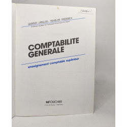 Comptabilité générale: Enseignement comptable supérieur