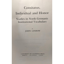 Comitatus Individual and Collective Honor - Studies in North...