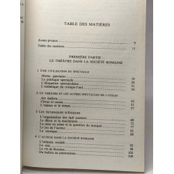 L'acteur-roi: le théâtre à Rome