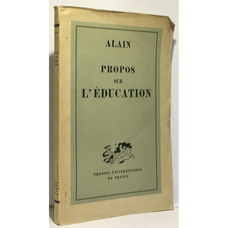 Propos sur l'éducation