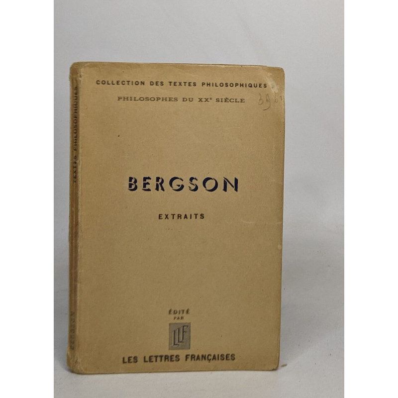 Collection des textes philosophiques - Extraits