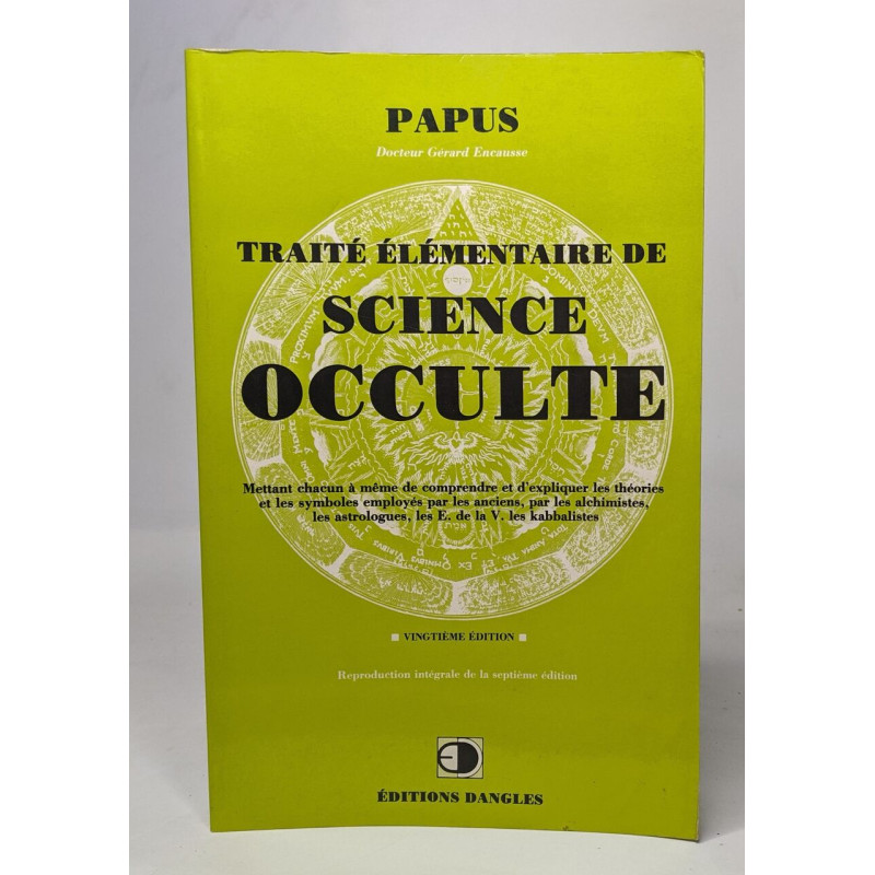 Traite elementaire de science occulte 022796 (Esotérisme)