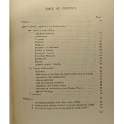 Early venetian legislation on ambassadors --- travaux d'humanisme...