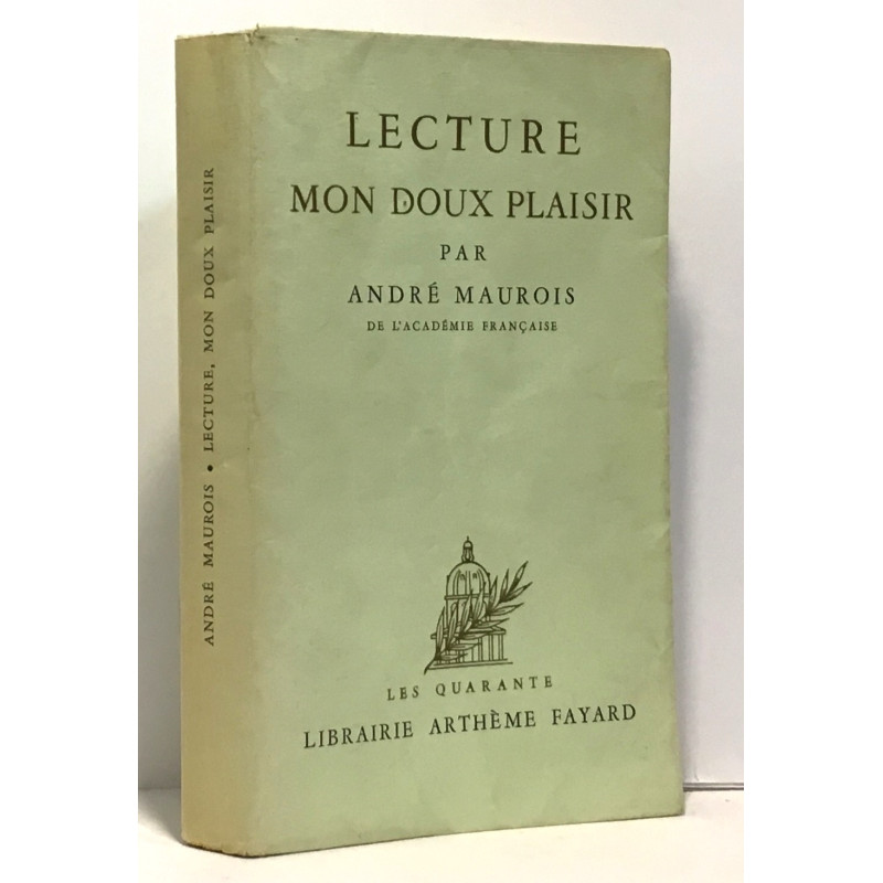 Lecture mon doux plaisir