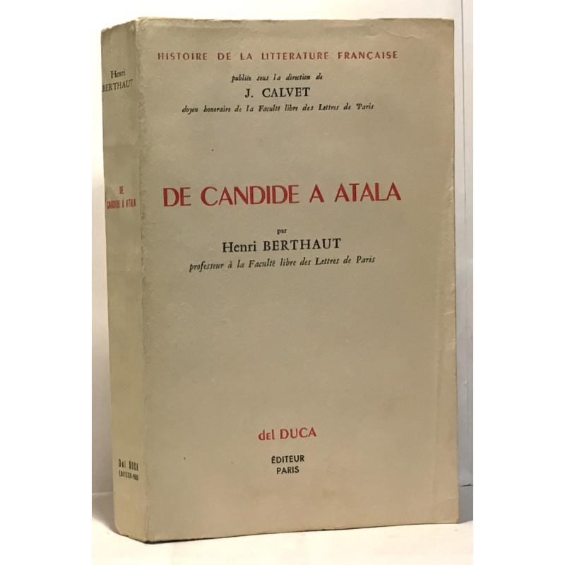 De Candide à Atala