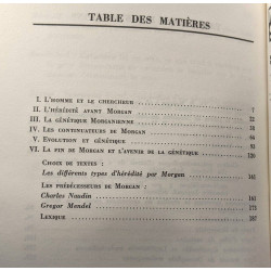 Thomas Hunt Morgan et la génétique - Collection savants du monde...