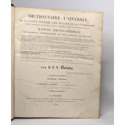 Dictionnaire universel de la langue française avec le latin et les...