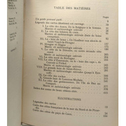 Le livre des côtes de France - 1/ Mer du Nord et Manche + 2/...