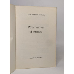 Pour arriver à temps