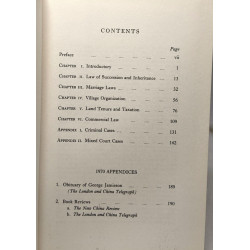 Chinese family and commercial law