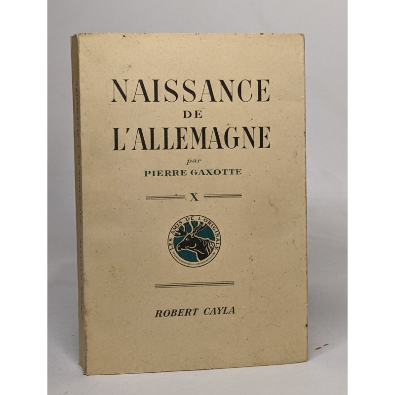 Naissance de l'allemagne