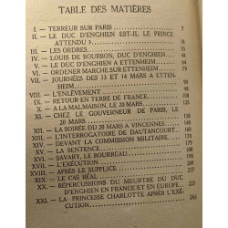 Le tragique destin du duc d'Enghien - l'exécution les responsables