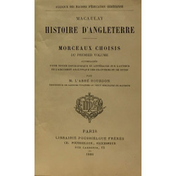 HIstoire d'Angleterre du premier volume