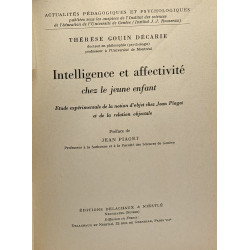 Intelligence et affectivité chez le jeune enfant - actualités...
