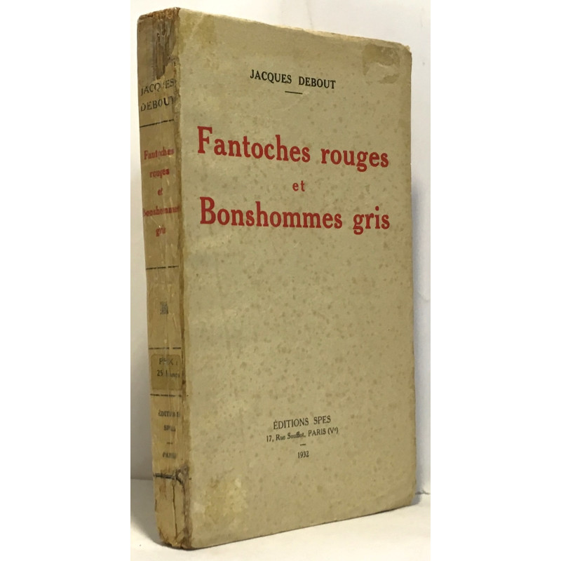 Fantoches rouges et bonshommes gris